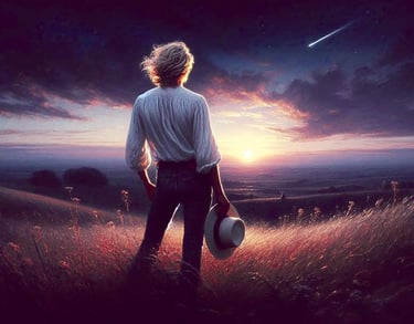 Nino Ferrer regarde passer la comète de Haley