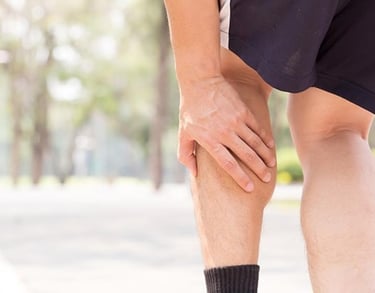 dolore ai polpacci, dolore a camminare