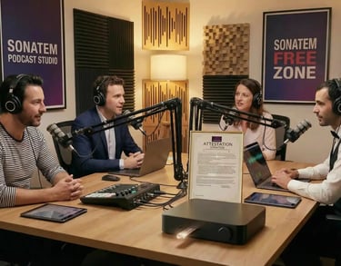 Podcast musique libre de droits SACEM