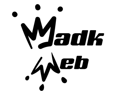 logo madkweb in black