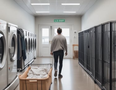 proses pencucian laundry