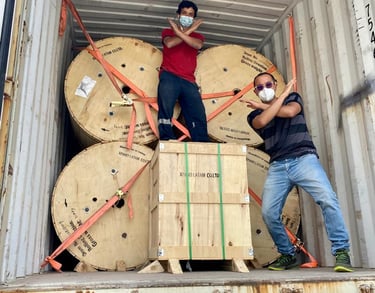 Container china to peru