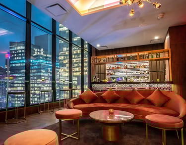 Dear Irving on Hudson – Elegant rooftop bar with city views.