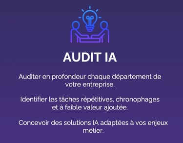 Audit IA | Auditer en profondeur chaque département de votre entreprise