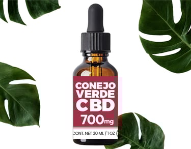 CBD Conejo Verde 700 mg Moderado venta en Guadalajara