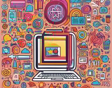 a man riding a skateboard down a street next to tall buildings