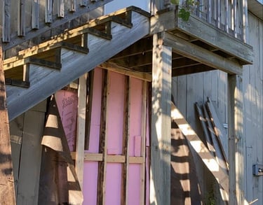 Attic decontamination and structural insulation restoration for a cottage in the Muskoka region