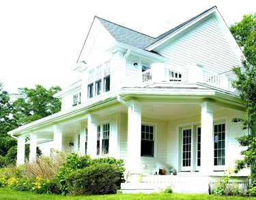 Beautiful home in marshfield, ma painted by michael cummings painting with benjamin moore paints