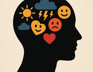 Silhouette representing human nature, reflection, and storytelling.