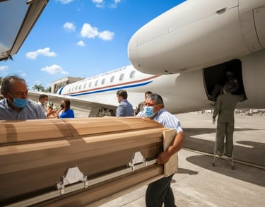 Repatriación de cuerpos y traslados en toda la republica mexicana.