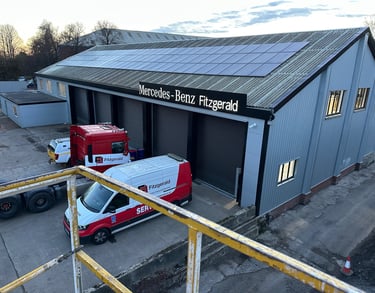 Technical consultancy and cladding oversight for commercial facilities. Case study: Industrial unit