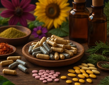 Heal with natural and pure food supplements