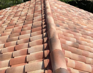 faitage d'un toit neuf