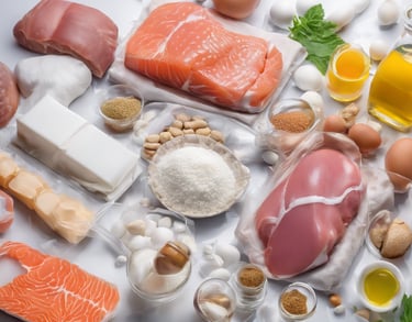 A diet with high saturated fatty asids.