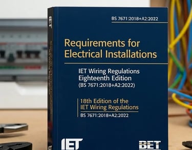 18th Edition of the IET Wiring Regulations – BS 7671:2018+A2:2022 UK