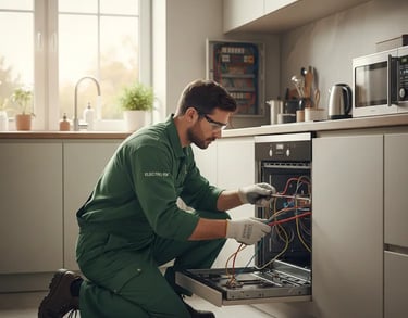 Electrician Alum Rock repairing electric cooker