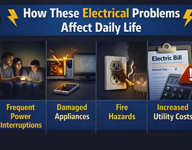 How These Electrical Problems Affect Daily Life