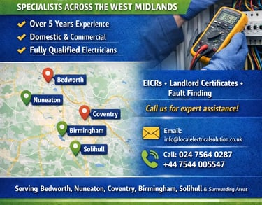 Local Electrical Solution Earth Fault Loop Impedance west midlands united kingdom
