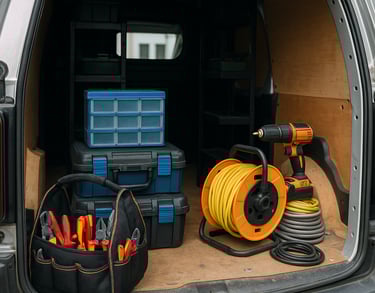 electrician in Bedworth tools 