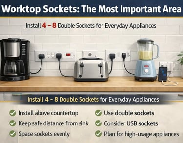 Worktop Sockets: The Most Important Area