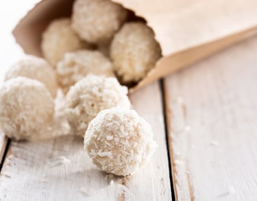 Keto Almond Butter Coconut Fat Bombs
