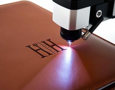 Personalized Leather Padfolio Monogrammed and Engraved