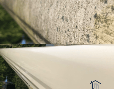 Dreckiges Dach Vor und Nachher