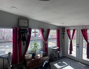 Example of 303 Customs' tinted windows on a Denver home.