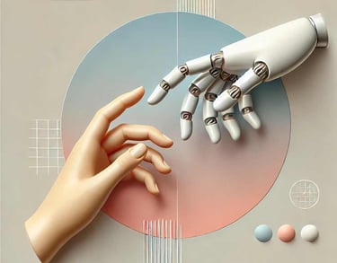 The connection and harmony between humans and AI