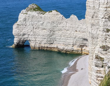 Étretat La Falaise d'Amont