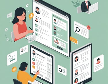 resume builder and job support