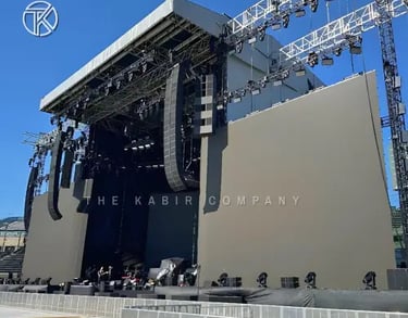 "Live concert event production by The Kabir Company"