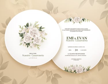 Diseño de Invitaciones personalizadas en Madrid - Penelope Salime