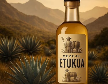 Campo de agaves silvestres creciendo de forma natural en las montañas de michoa, mostrando su entorn