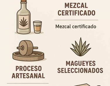  Ingredientes y proceso artesanal detrás de una edición limitada de mezcal certificado