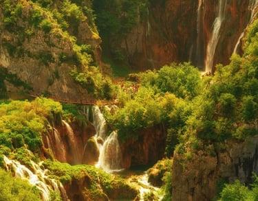 Les cascades d'EL ourit