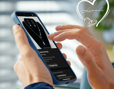 Achat de bijoux en acier inoxydable via WhatsApp chez Luanda Steel & Style – rapide, sécurisé.