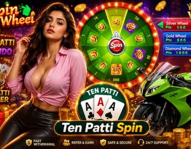 Teen Patti Spin real cash game download Pakistan