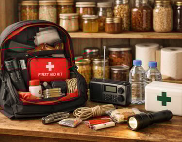 kit de supervivencia 72 horas para preparar el hogar