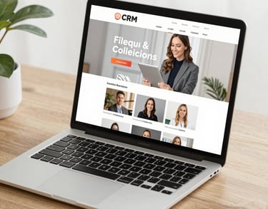 Maglietto Digital Solutions example of a sleek and professional website.
