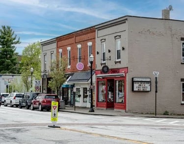 Image of downtown Chagrin Falls
