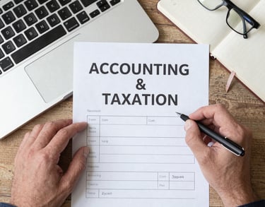 a man riding a skateboard down a street next to tall buildings