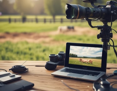 a man riding a skateboard down a street next to tall buildings