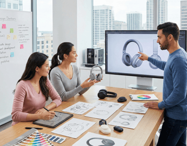 Conférence en entreprise - processus créatif - Vitrail