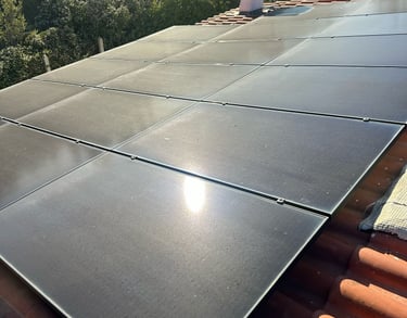 Nettoyage de panneaux solaire à Sanary-Sur-Mer