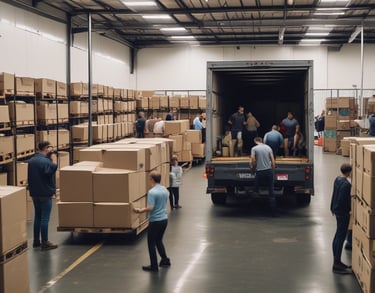 a man riding a skateboard down a street next to tall buildings
