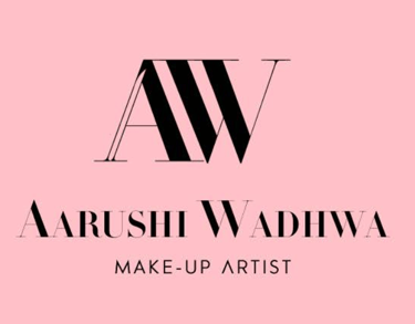 An image showing logo of Aarushi Wadhwa makeup artist, Bridal Makeup Artist in Karnal