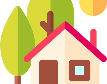 House and tree icon for pre-purchase arborist reports