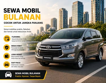 sewa mobil cocok untuk jaangka panjang