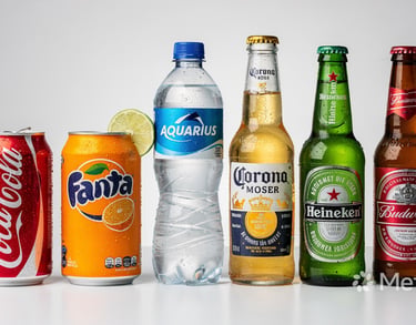 bebidas con y sin alcohol